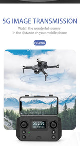 LUXWALLET Libra X Dodge, Sensor para Evitar obstáculos, cuadricóptero para Drones, 30Km /h, WiFi GPS 1.2 KM, cardán de 3 Ejes, cámara Full HD