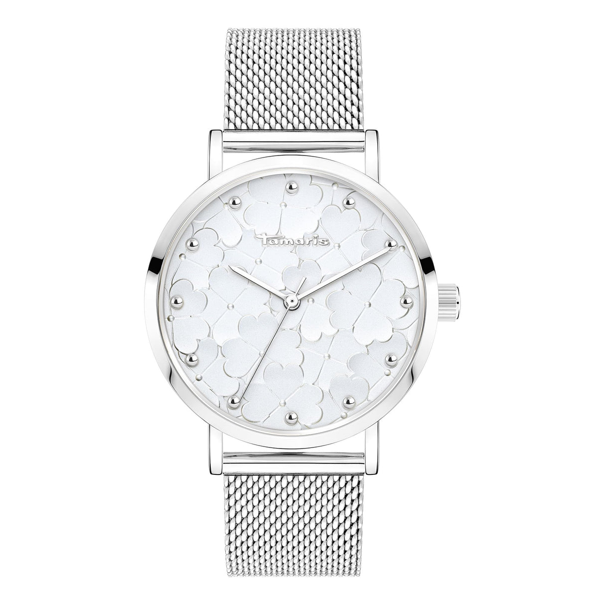 Tamaris Reloj Analógico para Mujeres de Cuarzo con Correa en Acero Inoxidable TT-0178-MQ