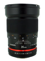 Rokinon Lente de 35 mm f/1.4 para cámaras Canon