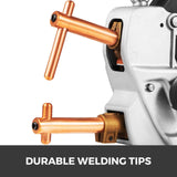 VEVOR - Par de brazos de 380 V para pinzas de soldadura por puntos 120 mm Alicates de soldadura eléctrica 25 A Spot Welder Gun