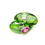 Swarovski Brazalete Dulcis, Conjunto (2), Talla octogonal, Pavé, Multicolor, Baño tono oro