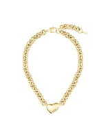 BOSS Jewelry Collar de Cadena para Mujer Colección HONEY LOVE en Oro Amarillo con un Charm de Corazón - 1580637