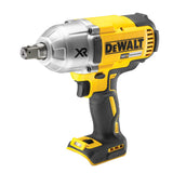 DEWALT DCF899NT-XJ - Llave de Impacto sin Escobillas XR 18V, Eje cuadrado de 1/2", Alto Par 950Nm, Impactos por minuto: 0-2300, sin Cargador/Batería, con Maletín TSTAK