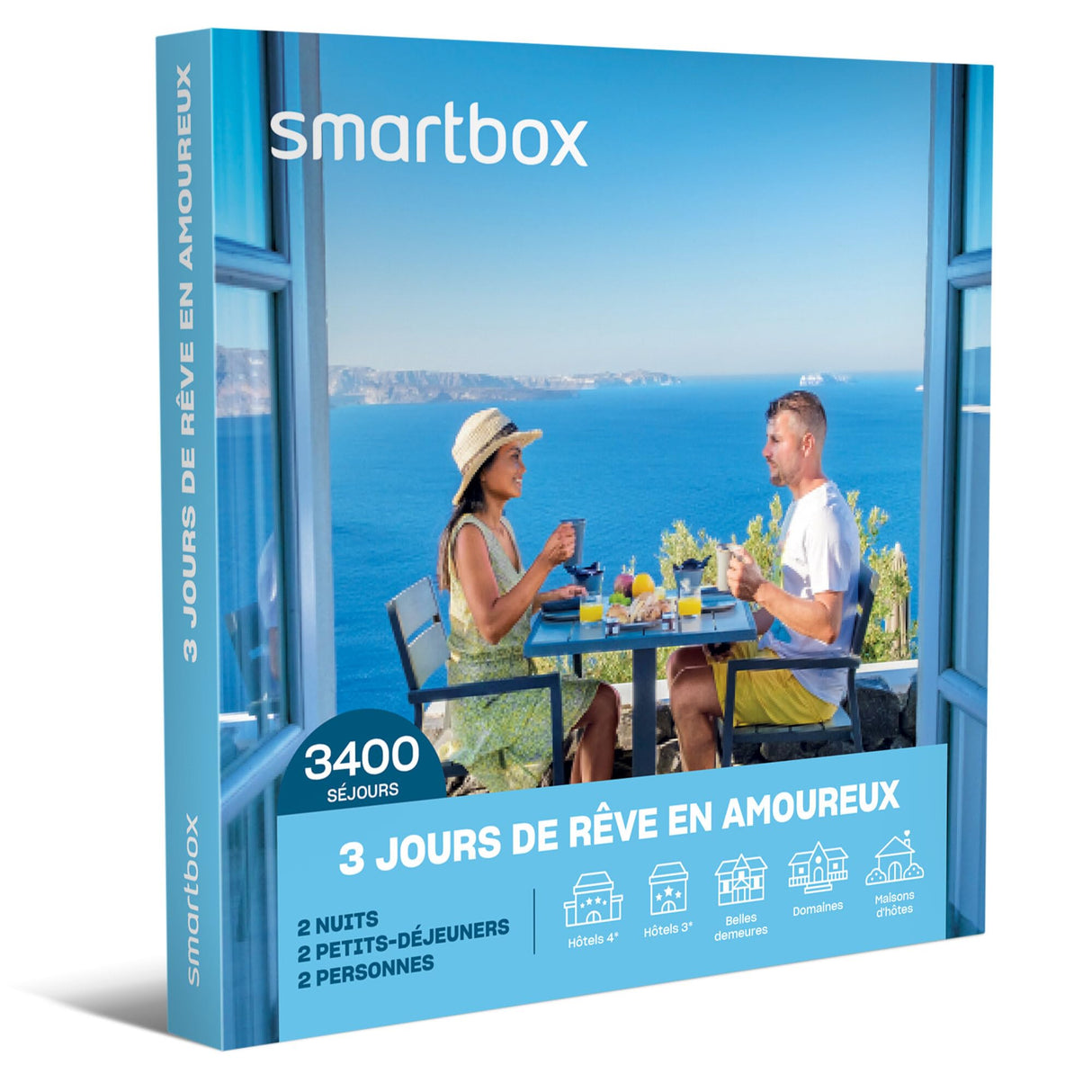 Smartbox 848120, Unisex Adulto, Azul