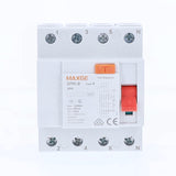 AS - Schwabe 61880 - Disyuntor de circuito RCD RCCB (40 A, 30 mA, 3 pines, 4TE)