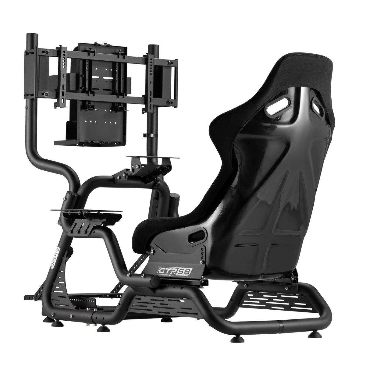 GTR S8 Infinity Force OPLITE GTR S8 Infinity Cockpit para Simracing y simulación de Carreras Flightsim con Refuerzo