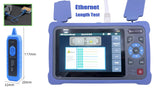 Elfcam® - OTDR para FTTH, 26dB/24dB Monomodo 1310nm / 1550nm, Portátil 4 en 1 + VFL + OPM + OLS, Probador de Fibra Óptica/Reflectómetro de Dominio Óptico, Hasta 100 km (ELF-5800)