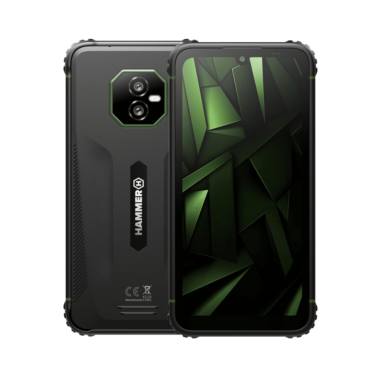 Hammer H Ranger 4G LTE, 6/128GB, Android 15, Dual-SIM, Bluetooth 5.2, NFC. 50 MPX, Omnivision, 5000 mAh, Powerbank, IP69