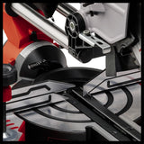 Einhell Sierra de tracción, vaivén e inglete TE-SM 10 L Dual (2100 W, hoja Ø254 mm, ancho de corte 305 mm, profundidad de corte 85 mm, láser de línea de corte, inclinación de cabezal a ambos lados)