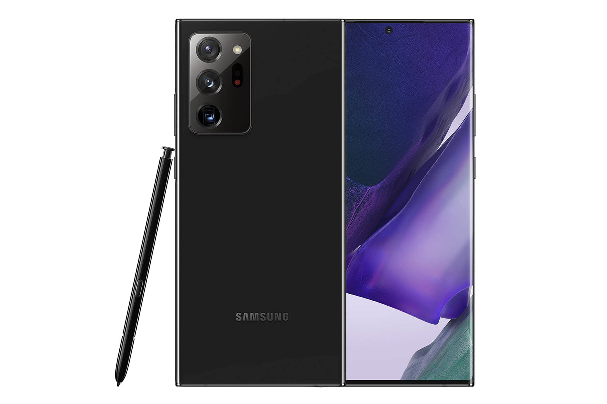 SAMSUNG Galaxy Note 20 Ultra 5G, 256GB, Negro Místico (Reacondicionado), Original de fábrica (Corea del Sur), Exclusivo para el Mercado Europeo (Versión Internacional)