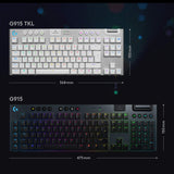 Logitech Teclado Gaming Mecánico Inalámbrico con teclas GL-