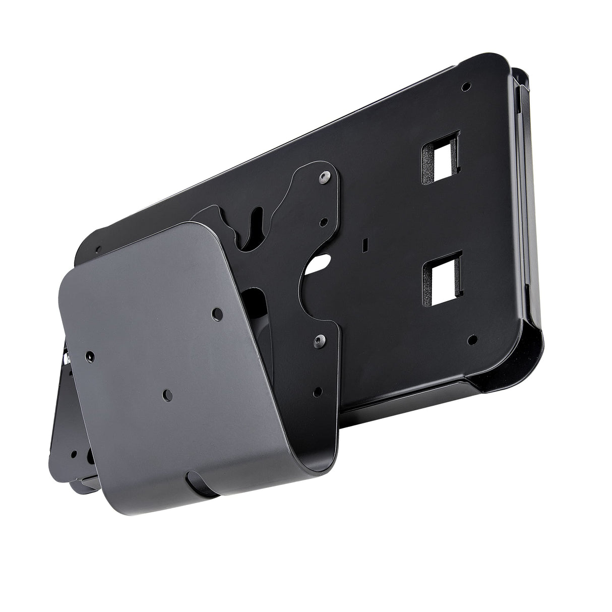 StarTech.com Soporte Seguro para Tablet - Base Universal Antirrobo para Tablets de hasta 10,5" - con Cerradura y Compatible con K-Slot - de Montaje en Escritorio, Pared o VESA - para POS (SECTBLTPOS2)