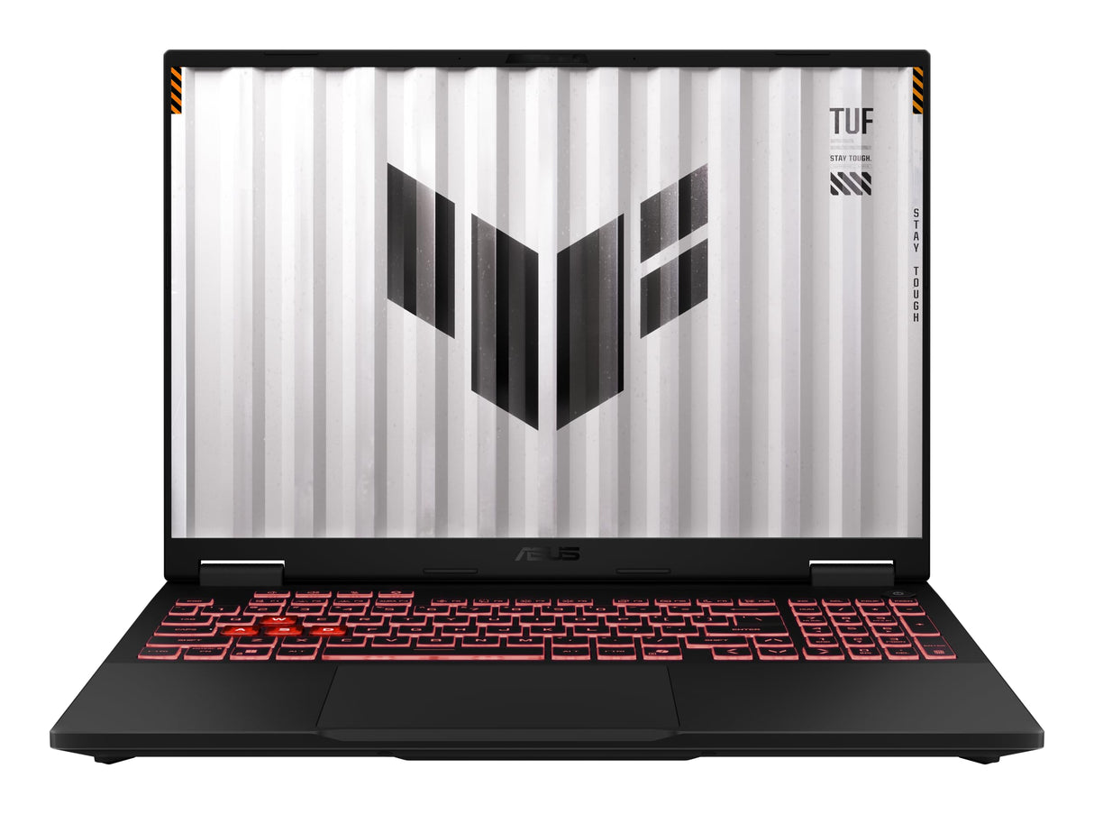 ASUS TUF Gaming A16 FA608UMI-TU205 - Ordenador Portátil Gaming de 16" WUXGA 144Hz (AMD Ryzen 7 260, 16GB RAM, 512GB SSD, RTX 5060 8GB, Sin Sistema Operativo) Gris Jager - Teclado QWERTY español