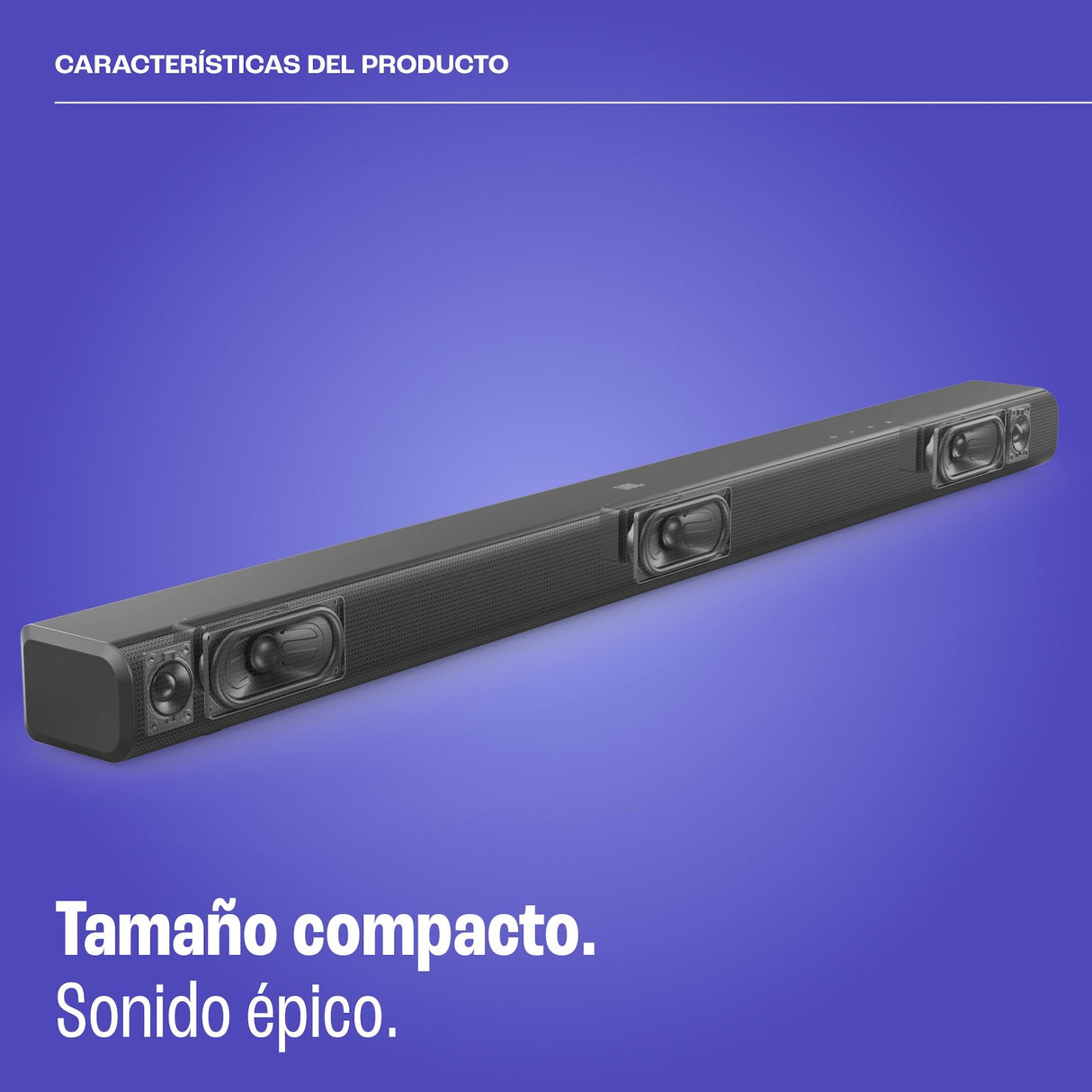 JBL Cinema SB 510 Barra de Sonido de 3.1 canales con subwoofer incorporado para graves profundos y 200 vatios de potente Dolby Audio para una experiencia auditiva de calidad, negro