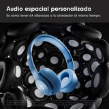 Beats Solo 4 - Auriculares Wireless Bluetooth on-Ear, compatibles con Apple y Android, con hasta 50 Horas de batería - Azul Pizarra