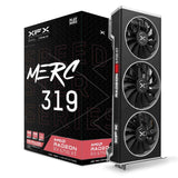XFX Speedster MERC319 Radeon RX 6750XT Black Gaming Tarjeta gráfica con 12GB GDDR6 HDMI 3xDP, AMD RDNA™ 2 (RX-675XYTBDP)