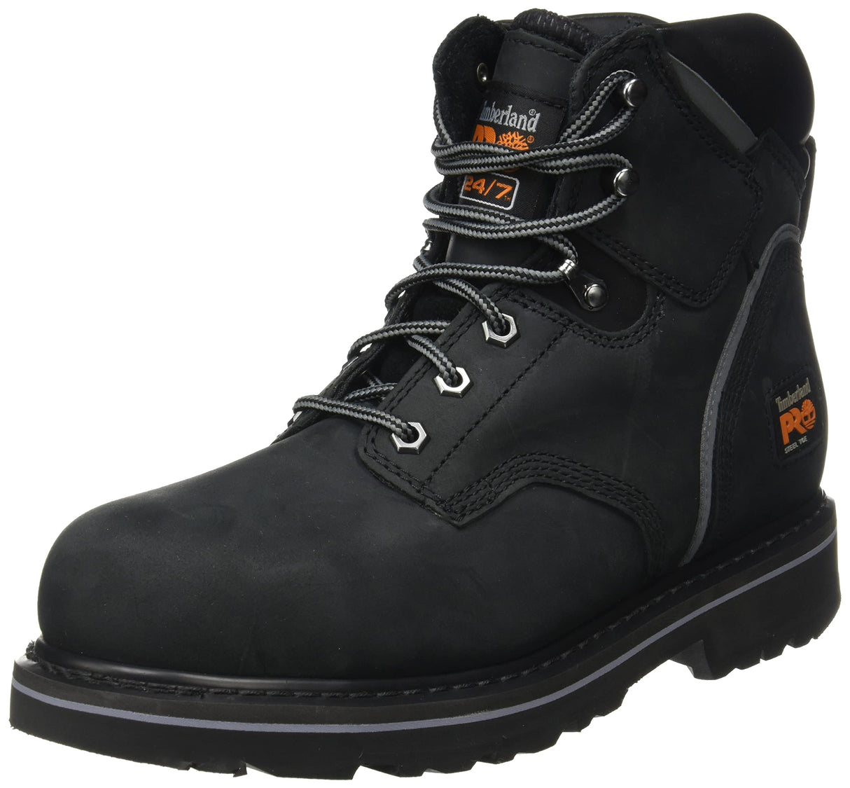 Timberland Botas de hombre Pit Boss Construction, Negro, 44 EU