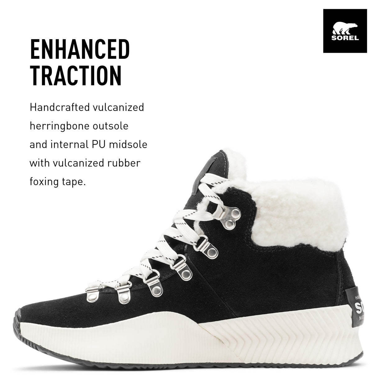 Sorel Out N About 3 Conquest WP, Botas de moda, Mujer, Black Sea Salt, 37.5 EU