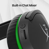 HyperX CloudX Stinger Core – Auriculares inalámbricos para Xbox Series X|S and Xbox One, con cancelación de ruido, control del micrófono, mezclador de chat integrado