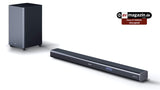 Sharp HT-SBW460, 3.1 Dolby Atmos, Barra de Sonido Envolvente Virtual 3D y subwoofer inalámbrico, Bluetooth, Experiencia 4K, HDMI ARC/CEC, Potencia máxima Total de Salida: 440w, Color Negro