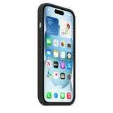 Apple Funda de Silicona con MagSafe para el iPhone 15 - Negro