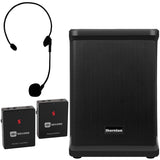 Thornton Auriga-1, Paquete de Altavoz Activo con Micrófono Inalámbrico de Diadema