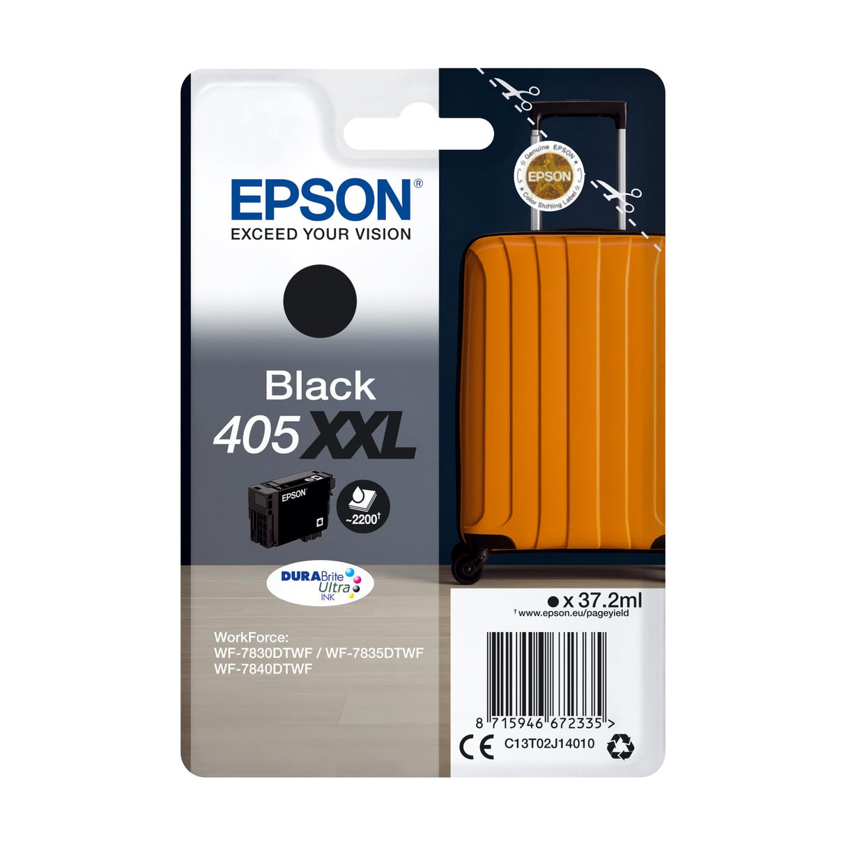 Epson 405XXL cartucho individual negro
