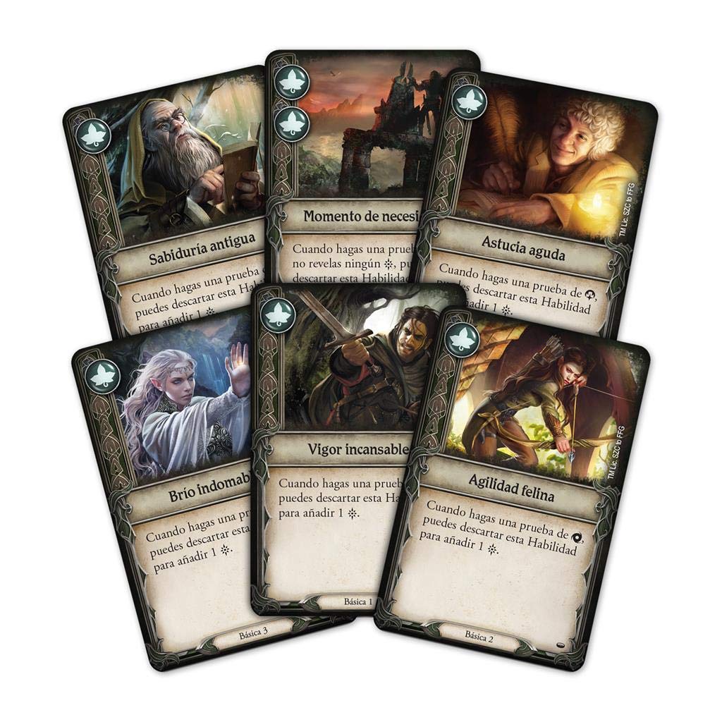 Fantasy Flight Games | Viajes por la Tierra Media | Juego de Mesa Cooperativo de Aventuras | Estrategia | A Partir de 14 Años | De 1 a 5 Jugadores | 1-2 Horas por Partida | Español