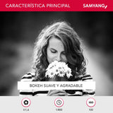 Samyang SA3702 - Objetivo MF para cámara Nikon Z (85 mm, F1.4) negro