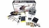 Amewi 25336 AFX MD500E - Helicóptero militar, sin escobillas, 4 canales, 325 mm, 6 G, RTF, color marrón