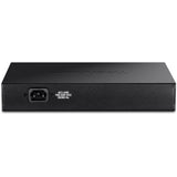 TRENDnet Interruptor de 8 Puertos 10G, 8 Puertos RJ-45 de 10 G, Capacidad de conmutación de 160 Gbps, Montaje en Rack de 10 Conexiones de Red Gigabit, protección de por Vida, Negro, TEG-S708