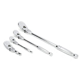 GEARWRENCH Juego de trinquete de mango flexible de 4 piezas 84T | 81230A-07