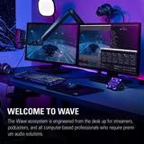 Elgato Wave Mic Arm - brazo articulado profesional con ranuras para cables, abrazadera de mesa, adaptadores de rosca, totalmente ajustable, ideal para podcasts, streaming, juegos, oficina, grabación