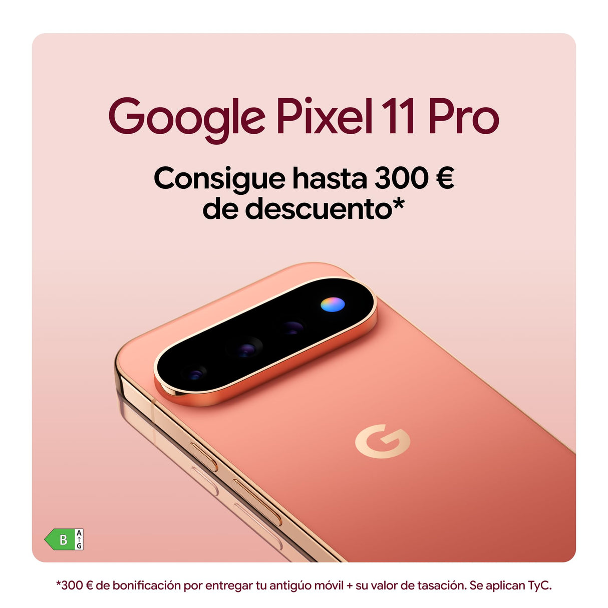 Google Pixel 11 Pro – Smartphone Android Libre - Obsidiana, 512GB