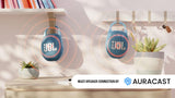 JBL Clip 5, Altavoz inalámbrico portátil con Bluetooth, resistente al agua y al polvo IP67, hasta 12h de reproducción y más con Playtime Boost activado, rosa