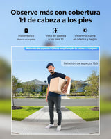 Reolink 2K Timbre Inalámbrico con Cámara, 2,4/5G WiFi Timbre a Batería, Visión 150°x150°, Alimentación por Batería/Cable, Detector de Personas/vehículos/Paquetes, Sin Cuotas, Home Hub Incluido