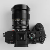 TT Artisan - Lente Ojo de pez de 11 mm f 2.8 conexión Sony E Mount Lente Ultra Gran Angular para Formato Completo en Carcasa de Aluminio, ángulo de Imagen de 180 Grados, 11 mm, F2.8, Negro