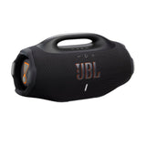 JBL Boombox 4, Altavoz Bluetooth portátil, Sonido JBL Pro, AI Sound Boost, Resistencia al Agua/Polvo IP68, autonomía 34 h, Life, Auracast, 2 ajustes de Refuerzo de Graves, Negro