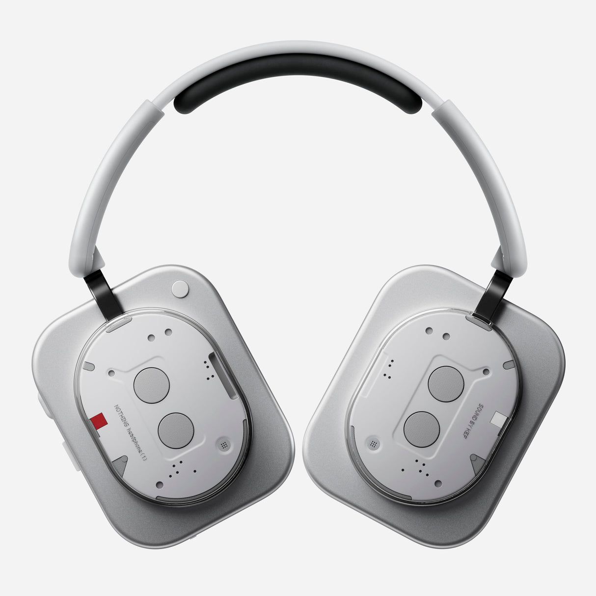 Nothing Headphone (1) Auriculares de Diadema iInalámbricos con Cancelación Activa de Ruido, hasta 80h de Batería, Hi-Res, Audio Espacial, Resistentes al Agua – Blanco