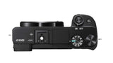 Sony ILCE6100AB.CEC Alpha 6100 Cámara Evil APS-C, Enfoque automático rápido 0.02s, Eye AF para Personas y Animales, grabación de vídeos en 4K y Pantalla inclinable, Cargador Incluido