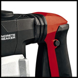 Einhell Martillo de demolición TE-DH 32 (1500 W, 32 J, 1900 min-1, portaherramientas SDS-max, mango principal+empuñadura suave, incl. cincel de punta/plano, e-box)