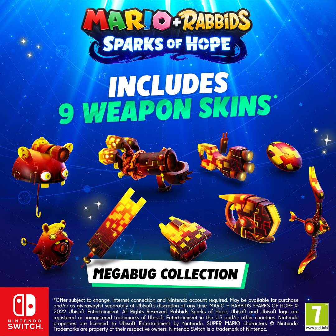 Mario + Rabbids Sparks Of Hope Gold Edition Nintendo Switch