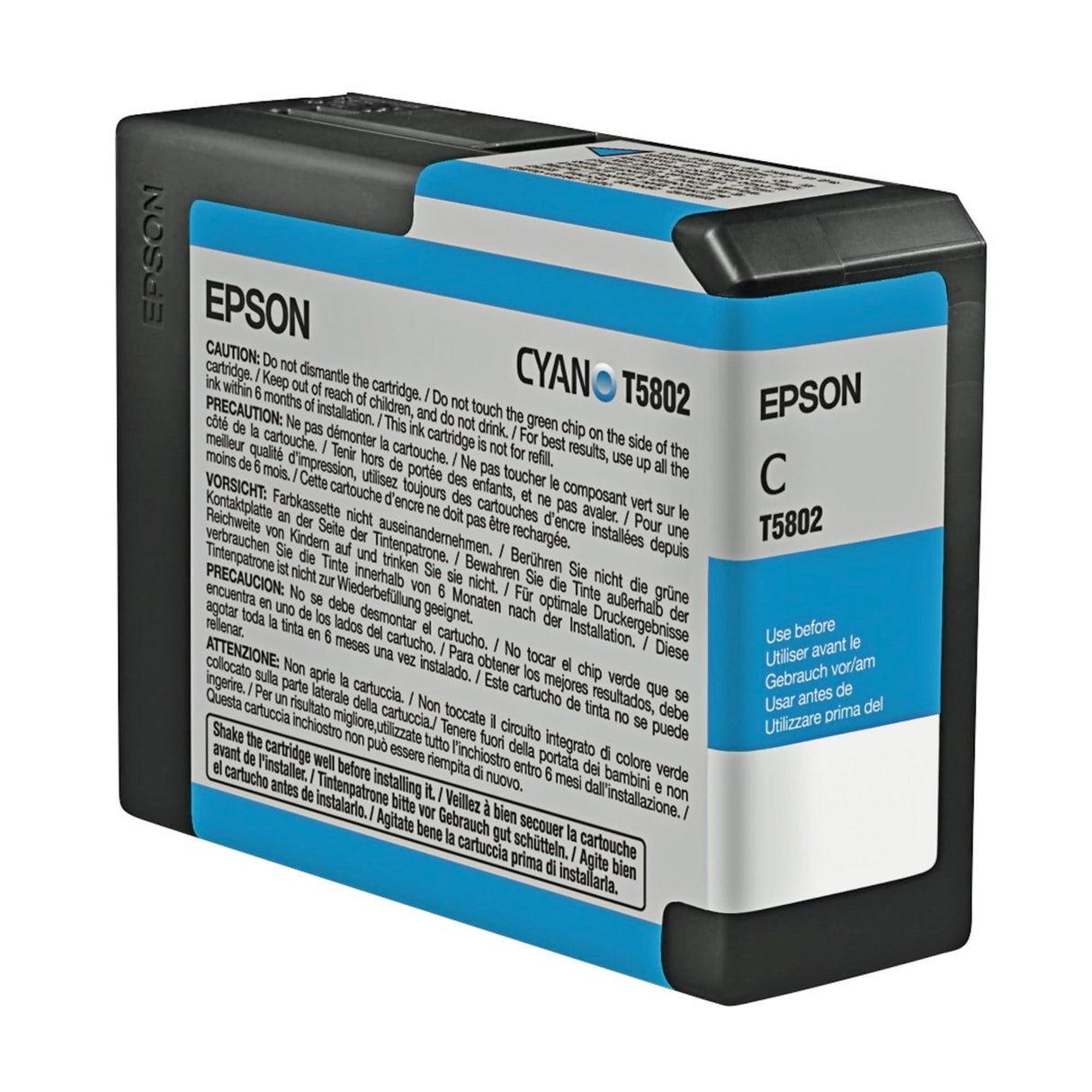 Epson T5802 Cyan Cartucho de Tinta Original - C13T580200