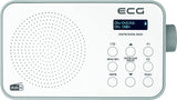 ECG RD 110 Radio Dab+/FM, Blanco, Selección de Alarma: Señal/Radio