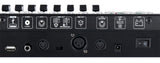 Controlador DMX Showlite Master Pro 192 canales, control profesional de iluminación, conexión USB para datos, hasta 240 memorias de escenas, entrada MIDI estándar de 5 pines.