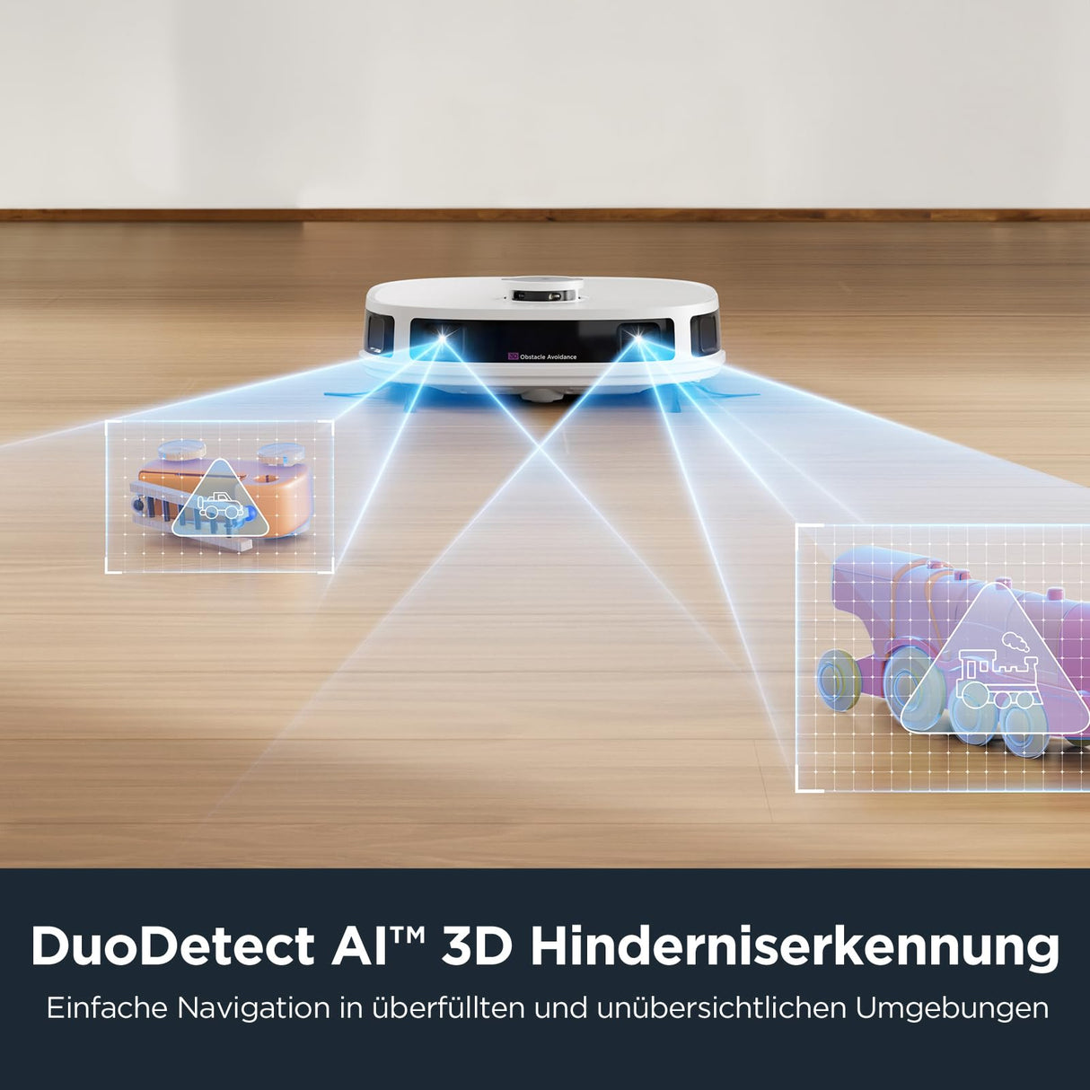 EUREKA DEJ12 Robot Aspirador y Fregasuelos con Vaciado automático de Polvo