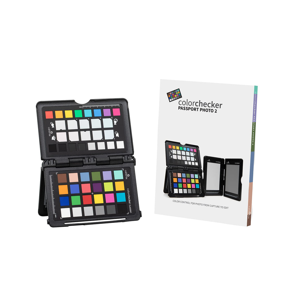 Calibrite ColorChecker Passport Photo 2: Carta de Colores para fotografía, Parches multi color