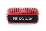 KODAK - Altavoz Bluetooth Impermeable IPX6, Sonido Potente de 8 W, iluminación RGB, duración de 5 Horas, conexión Bluetooth V5.0 - Rojo
