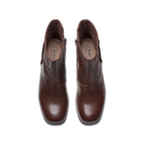 Clarks Premium Keirsta Faye, Botas de Moda Mujer, Brown Leather, 38 EU