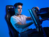 Next Level Racing ERS3 Elite Reclining Seat - Leather & Suede Edition